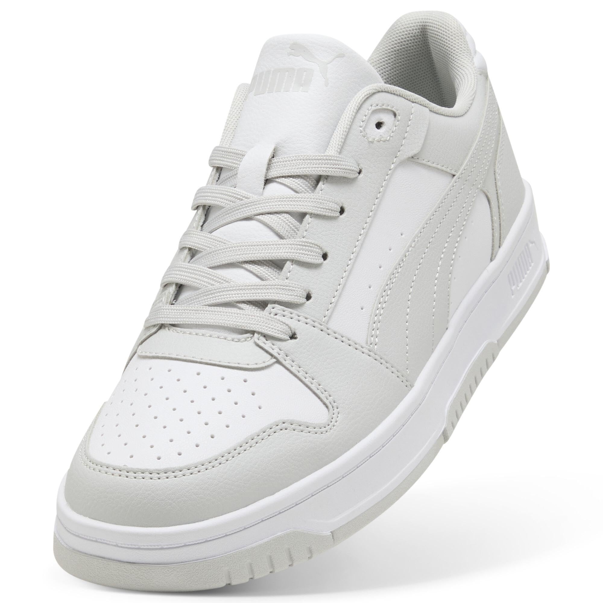 Puma Unisex Rebound SLAM LO Sneaker, Glacial Gray White, 45.5 EU – Ansicht 4
