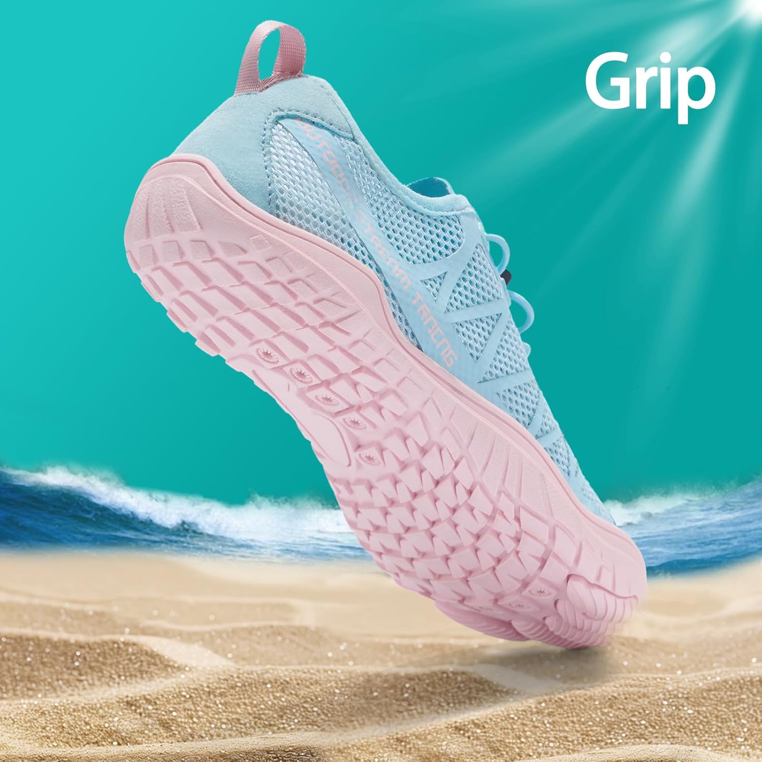 Women's Water Shoes Lightweight Aqua Shoes for Beach Swim Pool Kayaking
