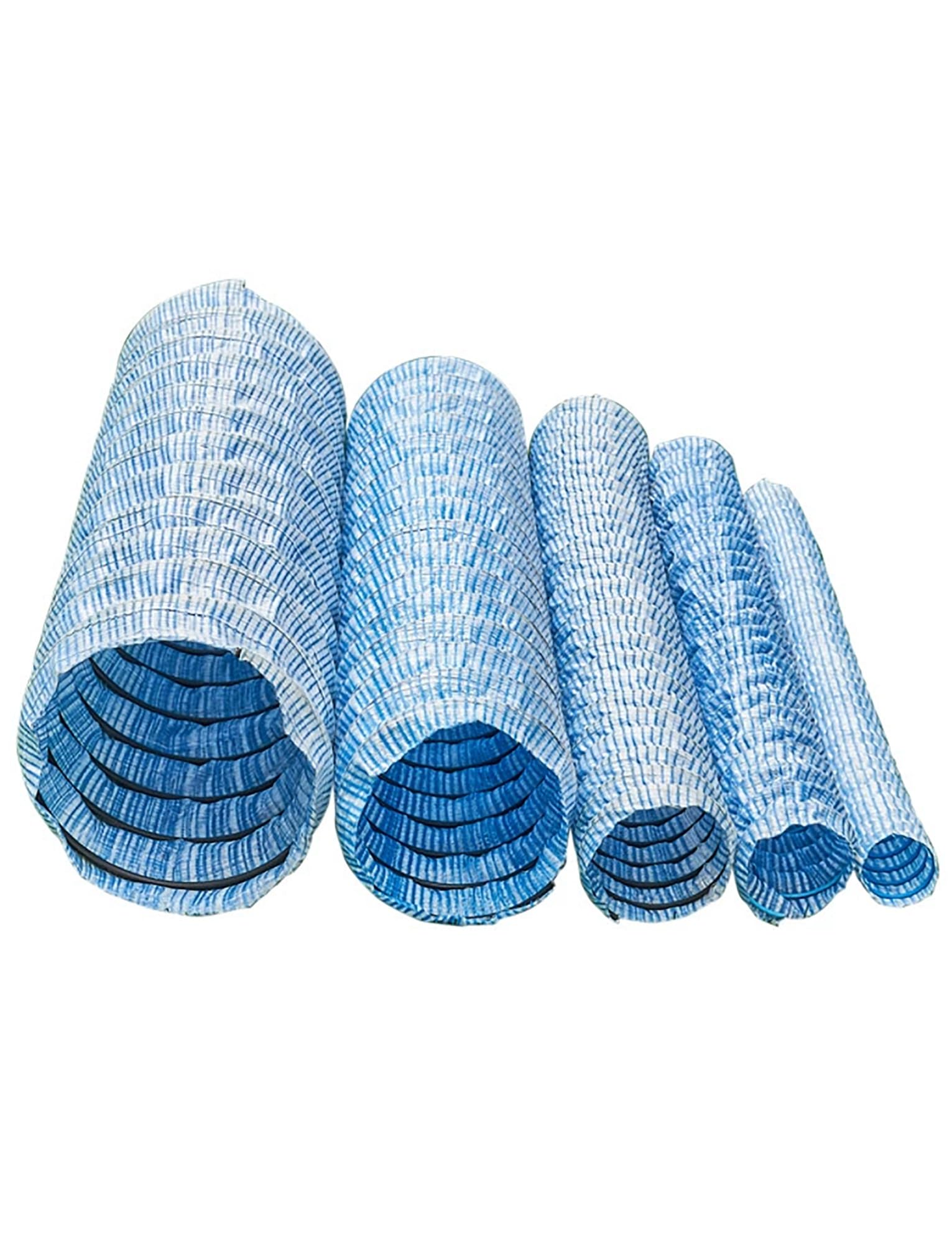 French Drain Pipe - Perforated Corrugated Flexible Drainage Tubing | Steel Wire Reinforced for Driveway, Yard, Lawn & Outdoor Use(80mm,9 meters)