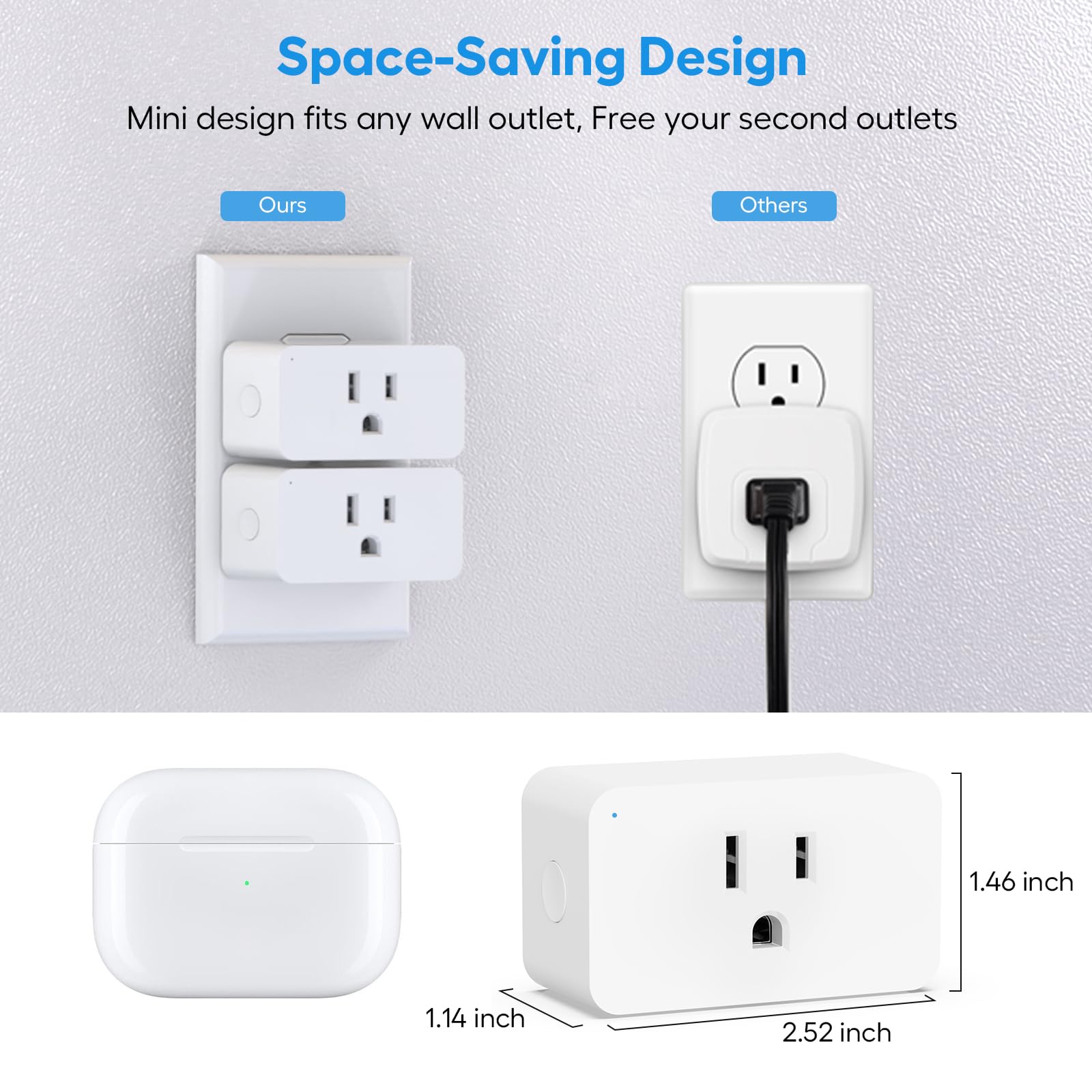 Z-Wave Dimmer Plug 800 Series Zwave Smart Plug Dimmable Outlet Built-in Repeater Range Extender Z-Wave Hub Required Compatible — view 8