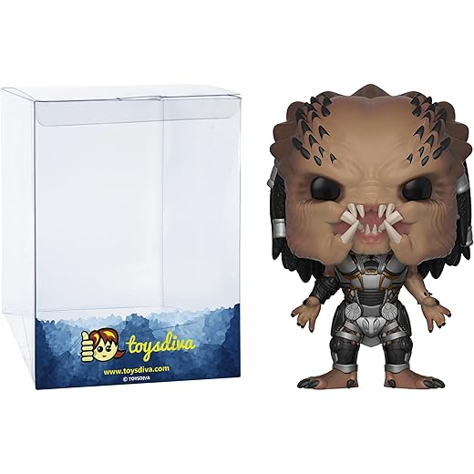 Sale Fugitive Predator (Chase): P O P ! Movies Vinyl Figurine Bundle With 1 Compatible 'Toysdiva' Graphic Protector (620-31299 - B/A)