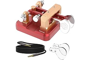 Morse Code Practice Key, CW Key Signal Paddle, Morse Code Keyer for...