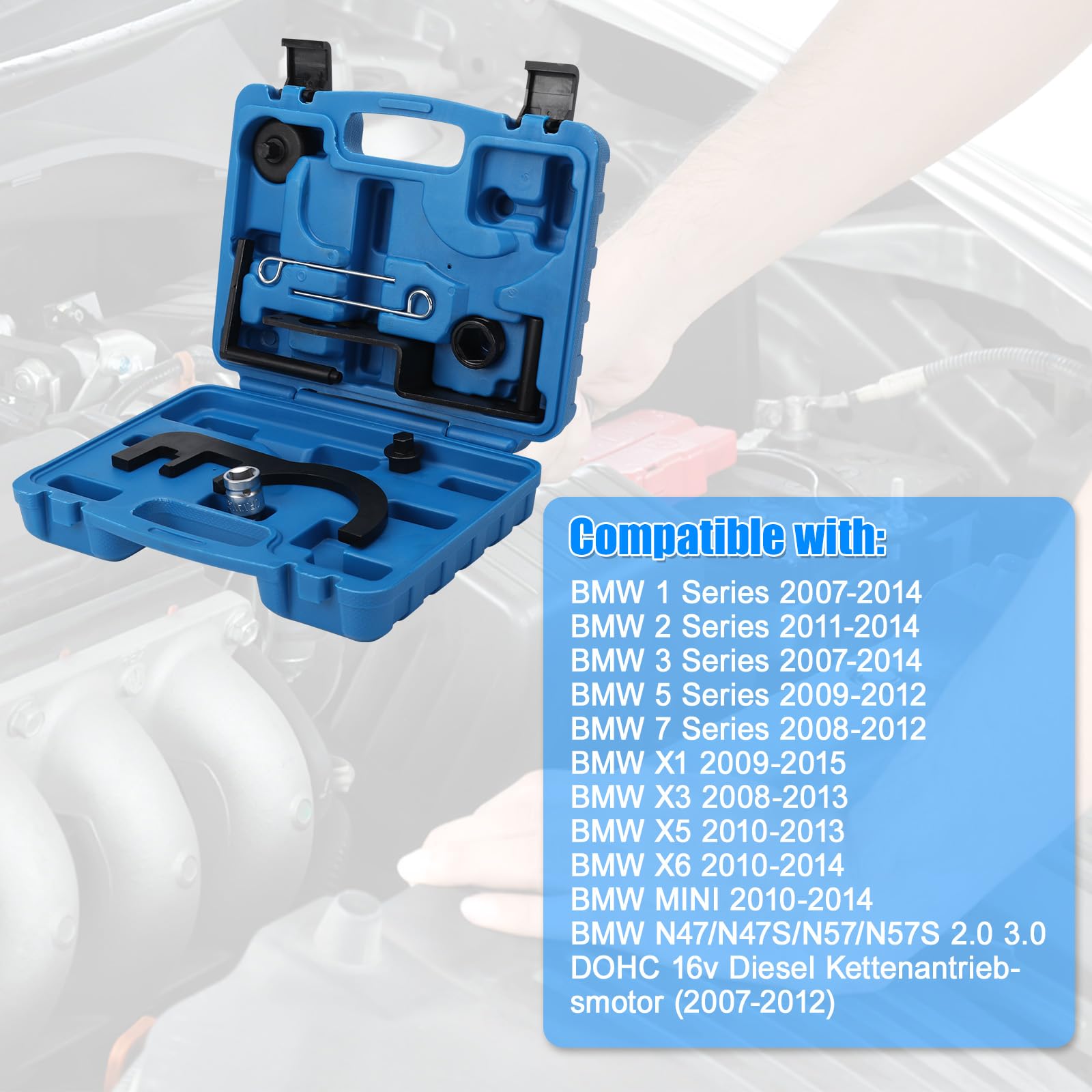 Brilliant Tools Jeu D'outils De Réglage De Moteur Pour BMW N47, N47S, | Leroy Merlin