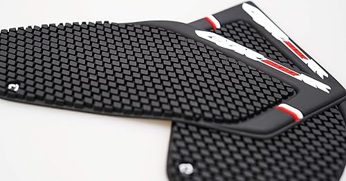 Miniatura 3 de Almohadilla de tracción lateral para tanque de motocicleta, adhesivo antideslizante, almohadilla de tanque de gasolina, lado de tracción, calcomanía