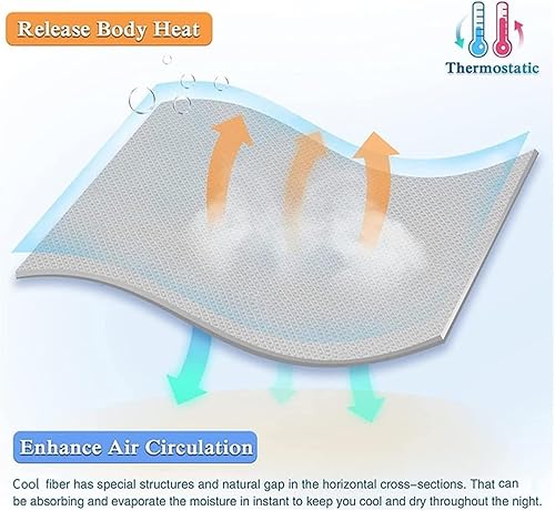 Miniatura 8 de Duvets Pink Cooling Blankets Smooth Air Condition Comforter Lightweight Summer Quilt with Double Side Cold & Cooling Fabric Quilts (Color  D, Size