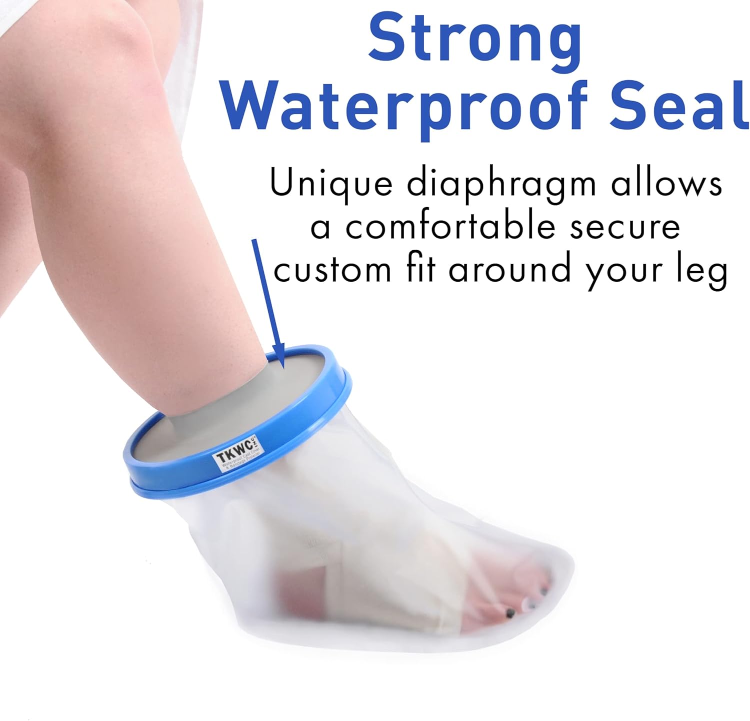 Buy TKWC INC Foot & Ankle Water Proof Foot Cast Cover for Shower 5737