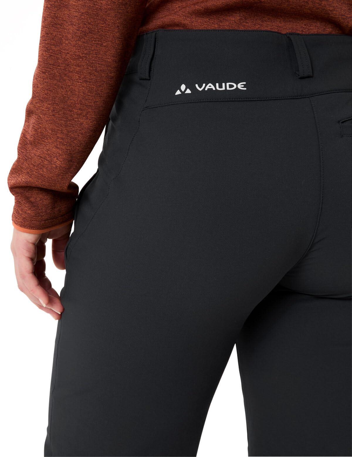 VAUDE Damen Wanderhose, Women's Strathcona Pants II, hoch elastisch, strapazierfähig, 80% windabweisend, atmungsaktiv und schnelltrocknend