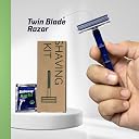 Old Tree Disposable Shaving Kit in Craft Paper Box – Pack of 100 | Eco-Friendly Guest Amenities Razor & Shaving Cream Set | Hotel Motel Resort Guesthouse Airbnb Wedding Event Travel Hospitality Supplies gallery image