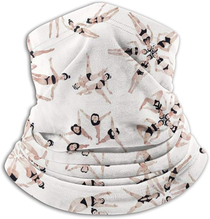 Synchronized Swimming Bandana for Rave Dust Wind Uv Sun, Neck Gaiter