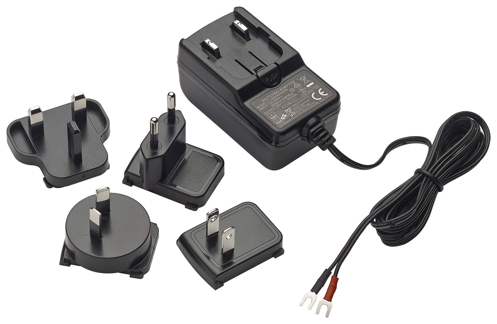 Alimentation Vimar 40104 24V 1A avec fiches interchangeables EU UK US AU