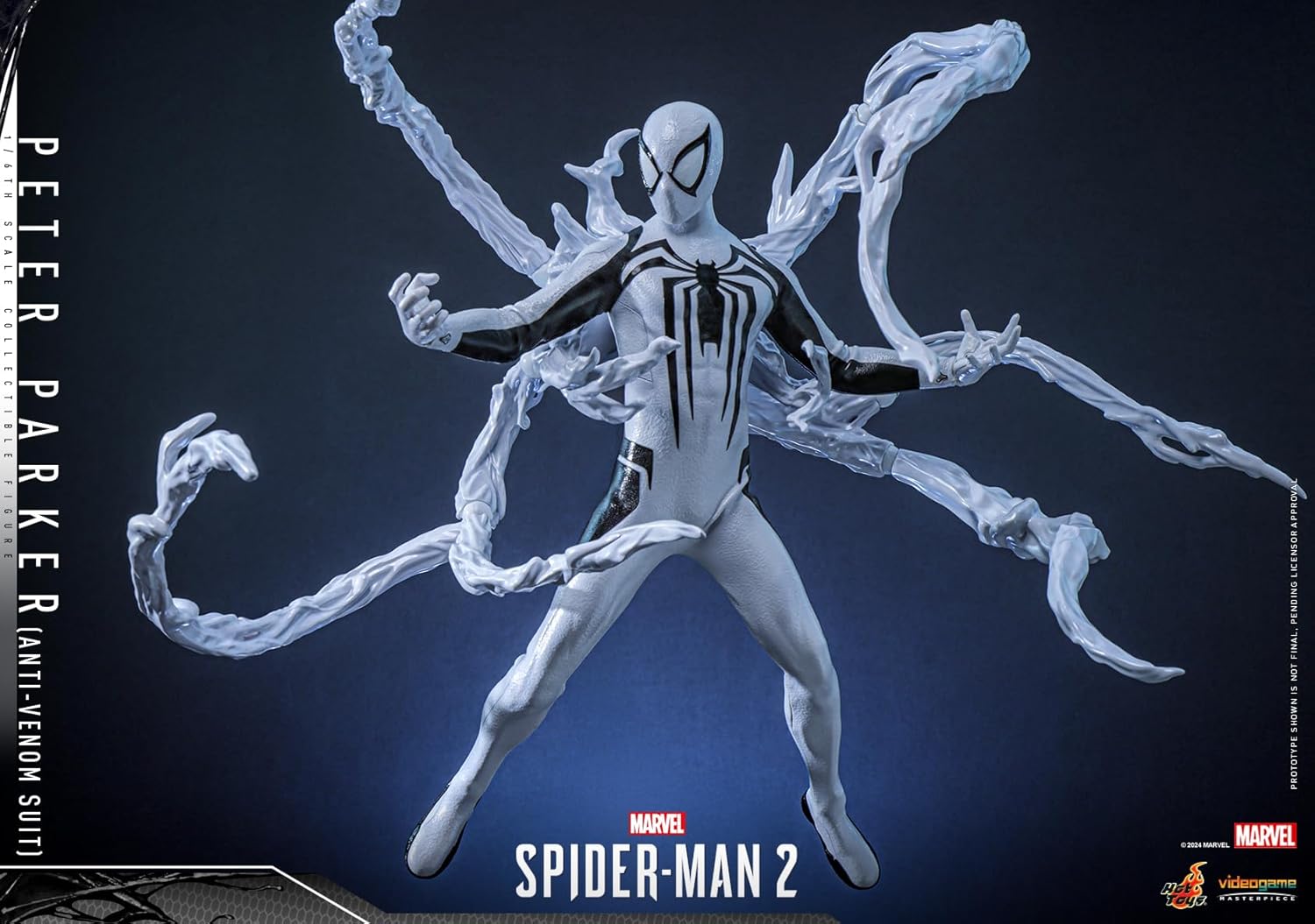 Video Game Masterpiece Marvel's Spider-Man 2 Peter Parker/Spider-Man (Anti-Venom Suit) 1/6 Scale Figure