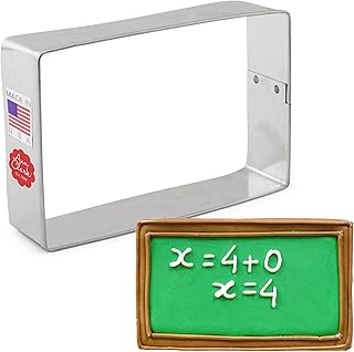Rectangle Cookie Cutter 4" Made in USA by Ann Clark