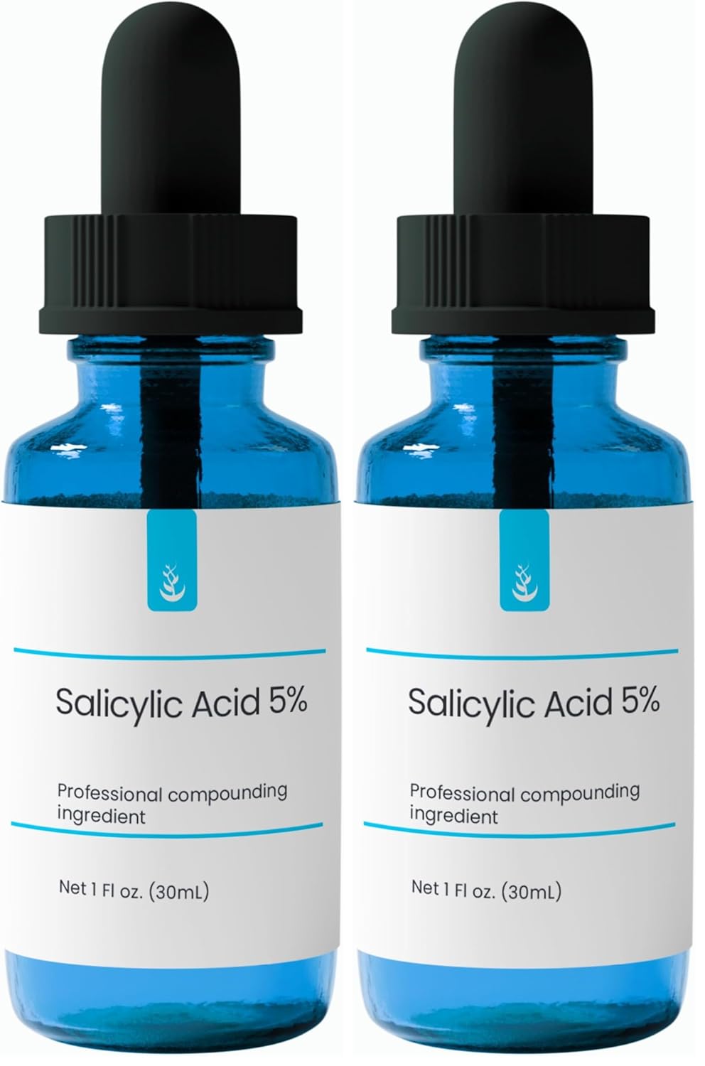 Pure Original Ingredients Salicylic Acid 5% Solution (30 mL), Pure & Simple Serum (Pack of 2)