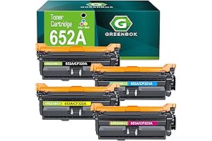 Compatible Toner Cartridge for HP 652A and HP 653A Printers - High-Yield,...