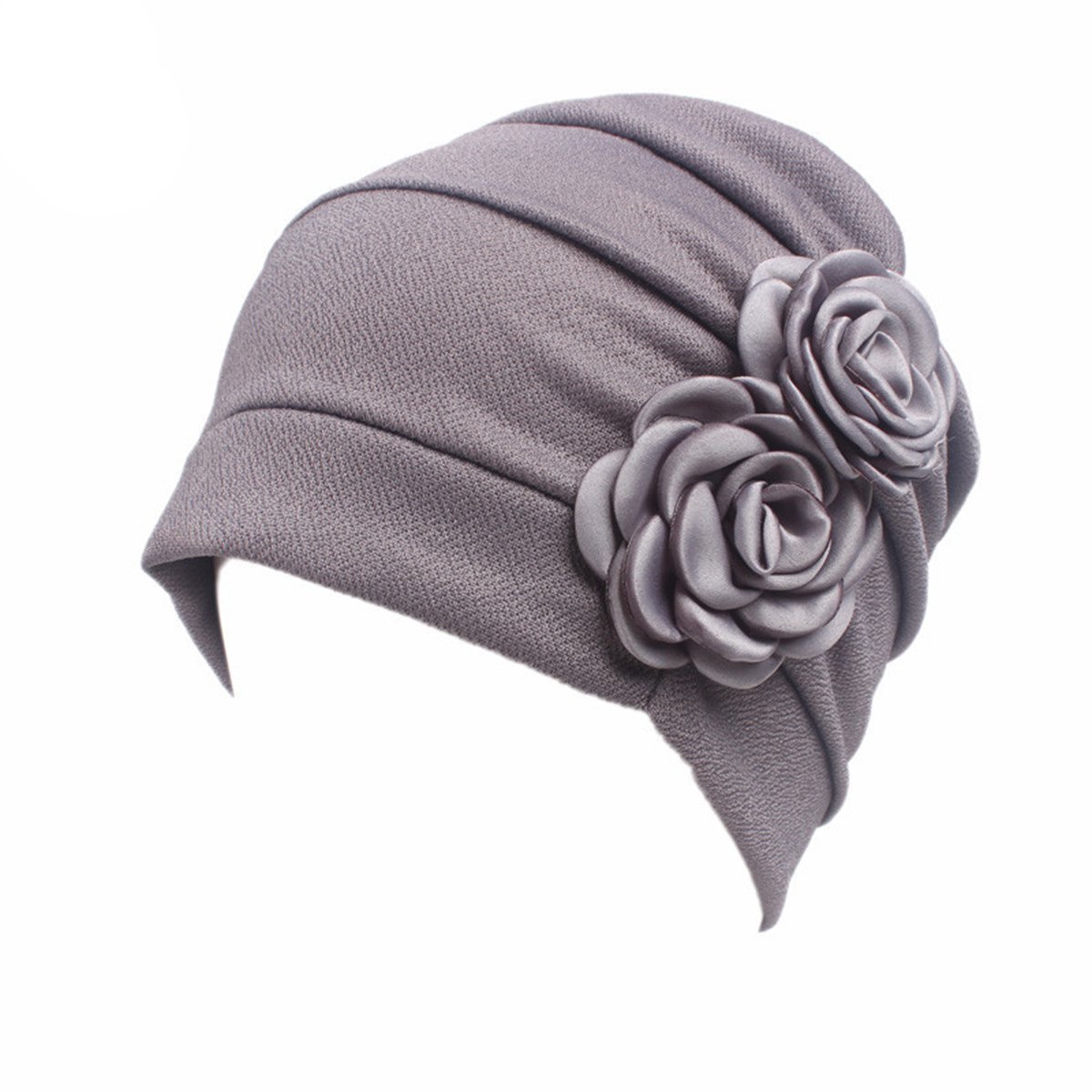 Ruffle Chemo Turban Headband Scarf Beanie Cap Hat  for  Cancer Patient