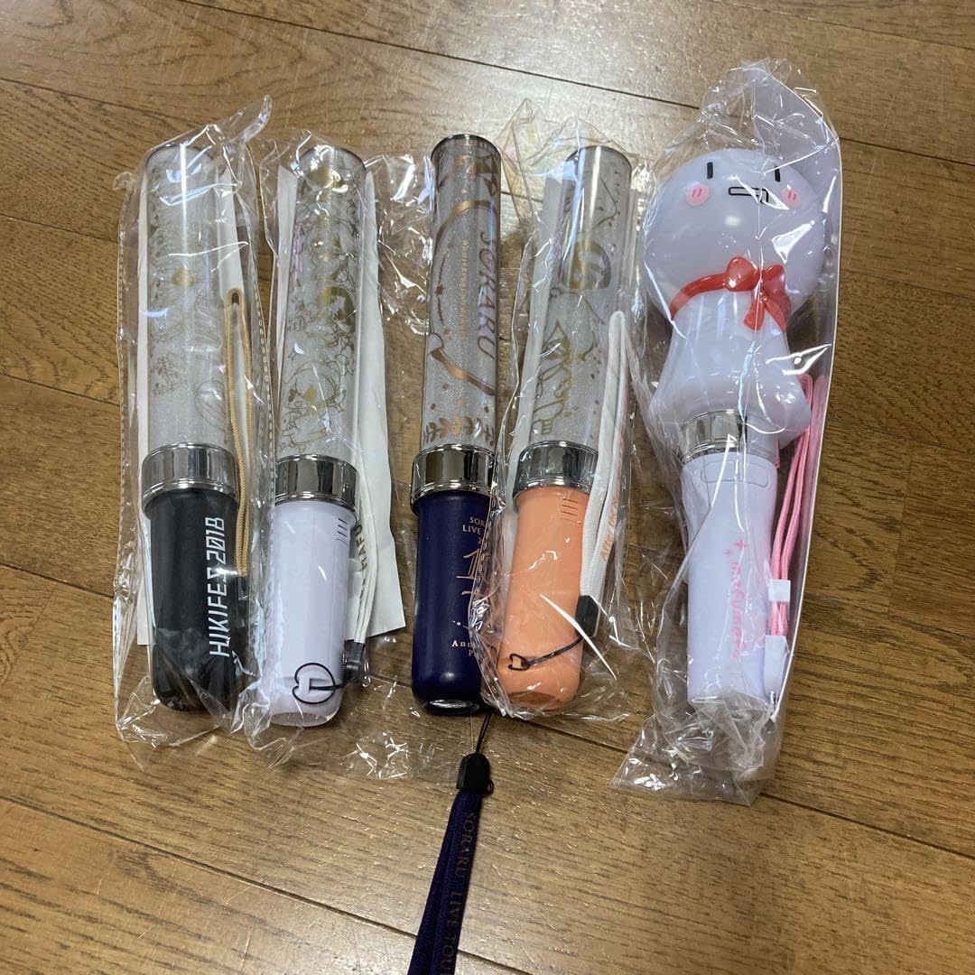 Amazon.co.jp: ペンライト 5個セット ひきフェス そらまふ まふまふ