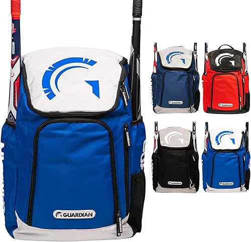Guardian Titan - Bolsas de béisbol para niños y jóvenes, bolsa de béisbol para niños, bolsa duradera para bates juveniles, capacidad para dos