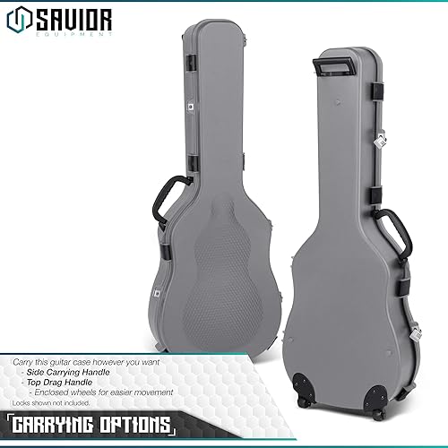 Miniatura 5 de Savior Equipment Ultimate - Funda de guitarra para rifle táctico, carabina, escopeta, almacenamiento rígido, para arma de fuego de hasta 45 RAL 8000