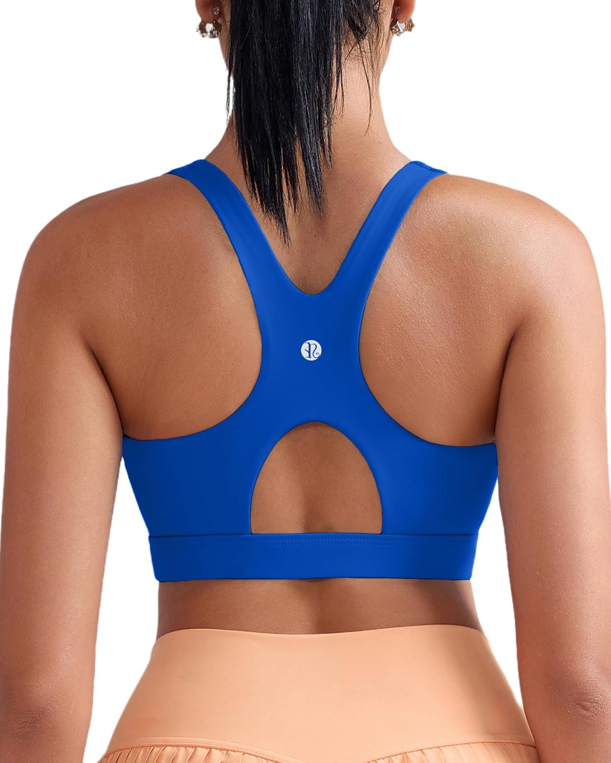 RUNNING GIRL Sports Bras for Women High Support,Racerback Molded Cup Sports Bra with Sewn in Pads - Image 7