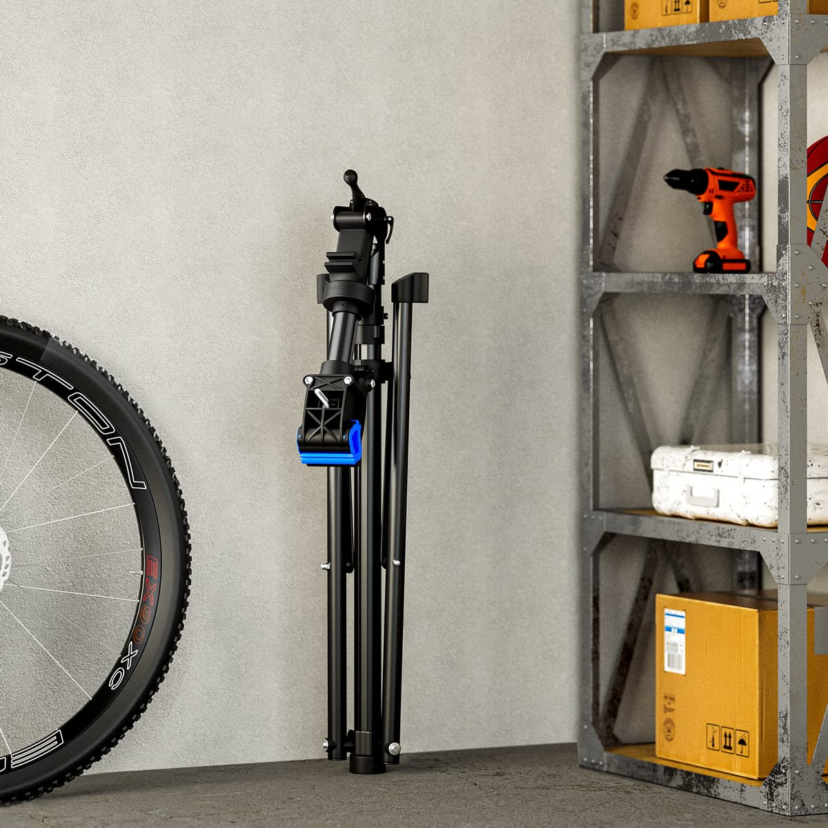 Buy Monzana Bicycle Assembly Stand Foldable 50kg 110lbs Quick Release