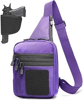 Concealed Carry Gun Bag for Men & Women, Sling Pistol Bag for Handguns CCW