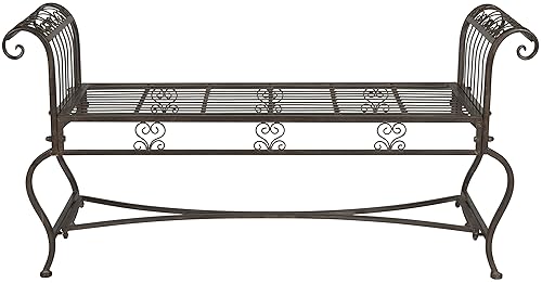 Outdoor Collection Brielle Antique White Bench
