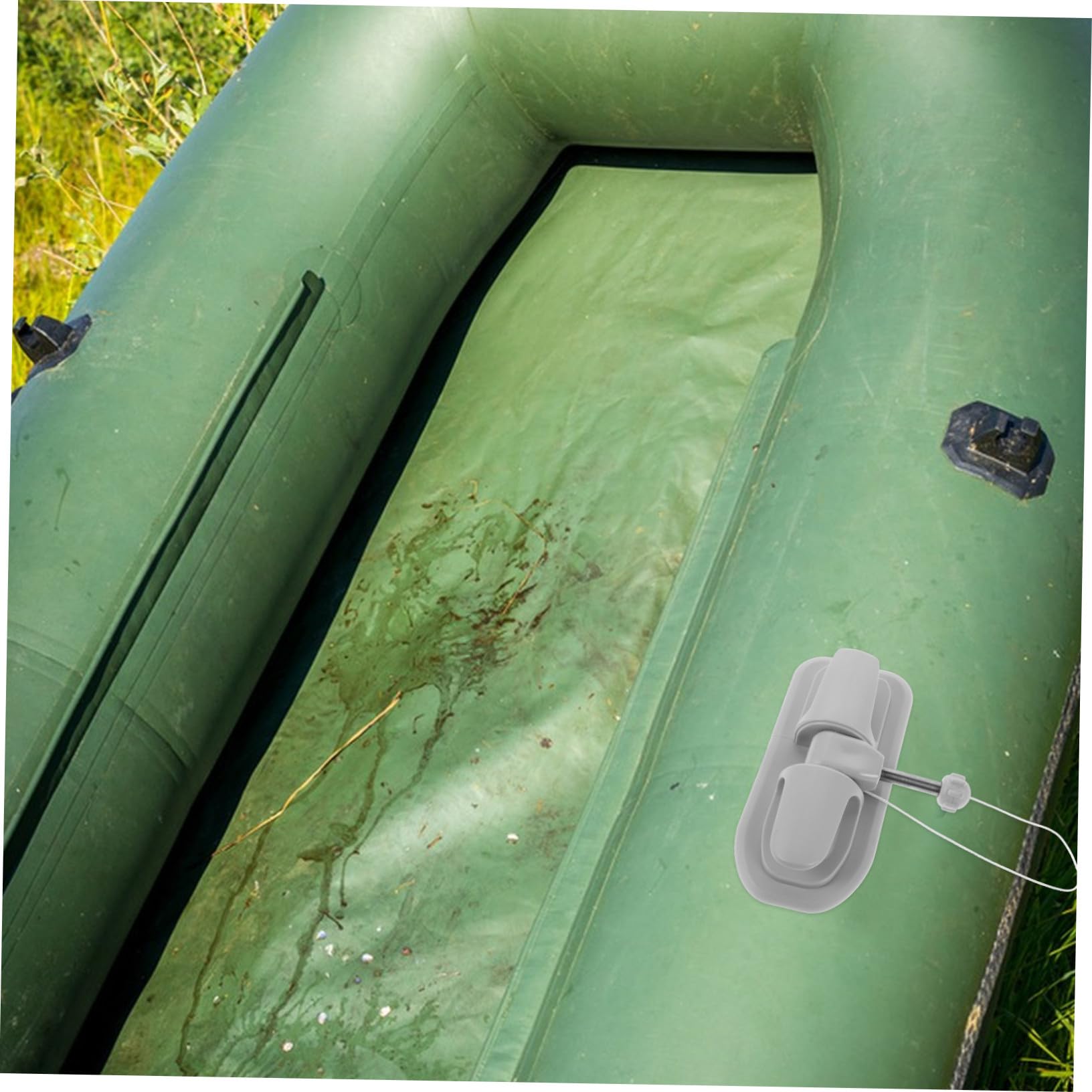 UPKOCH 2stücke Paddelhalter Für Kajaks Bootsruderdockaufnahme Seitlich Montiertes Ruderdock Verstellbare Paddelclips Langlebige Aluminiumlegierung Und PVC Konstruktion Mühelose Montage Fü