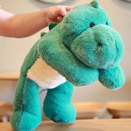 Vista 6 de Animales de peluche con peso, 19.7 pulgadas, 3.3 libras, peluche de dinosaurio con peso, lindo dinosaurio de peluche, juguete de almohada de Oso