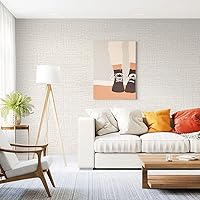 Vista 12 de Grey Wallpaper Grasscloth Peel and Stick Wallpaper 17.7inchx196.8inch Textured Peel and Stick Grasscloth Removable Grey Contact Paper for Cabinets