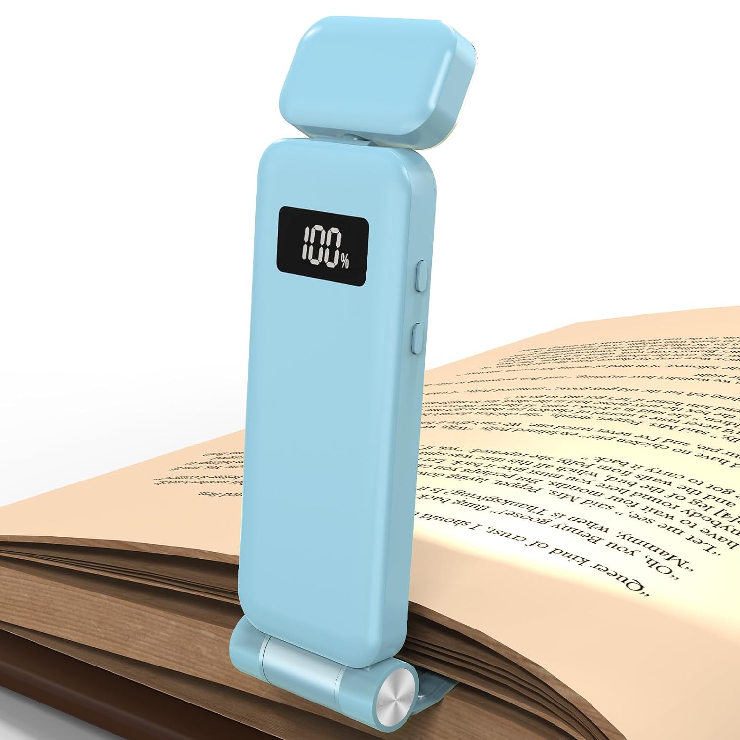 KTEBO 2 Pack Rechargeable Book Light Clip-On Reading Light for Books in Bed, view 14