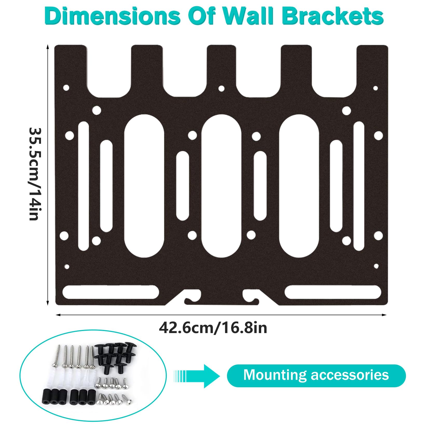 Idota Support mural pour batteries Makita 18 V 14,4 V pour chargeur Makita et perceuse-visseuse sans fil