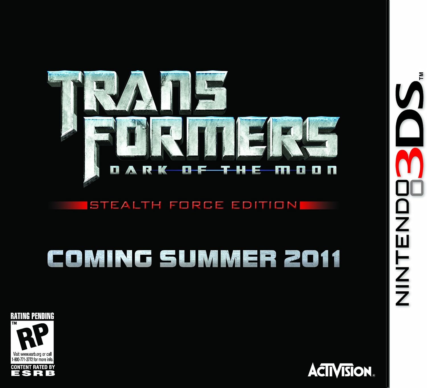 Transformers Dark Of The Moon Stealth Force Edition Nintendo 3DS