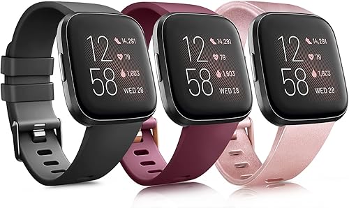 Meliya Correas compatibles con Fitbit VersaVersa 2  Versa LiteVersa SE Classic Correa deportiva de silicona suave para mujeres y hombres disponible en Yaxa Colombia