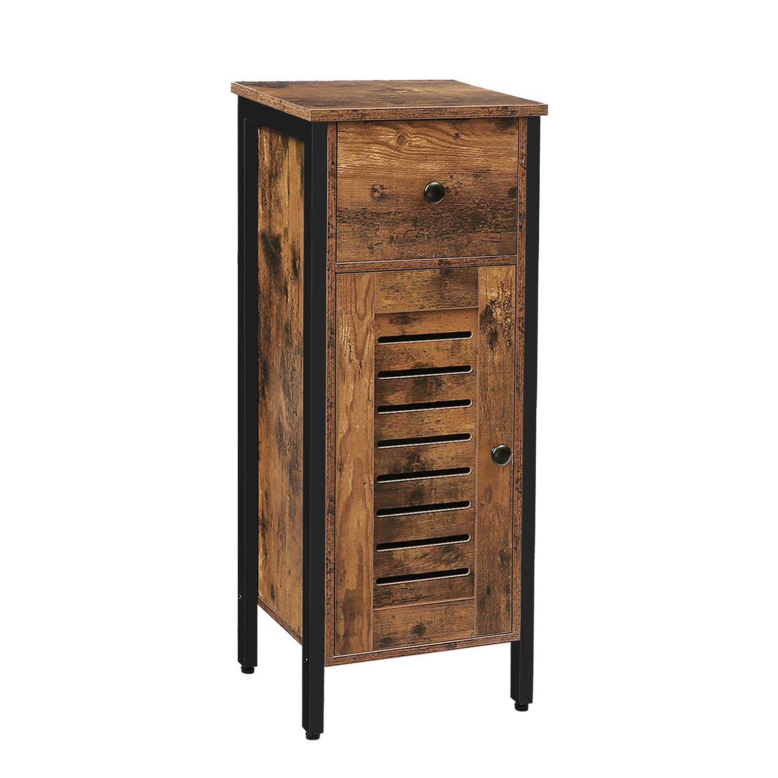 Buy HOOBRO Bathroom Storage End Table with Drawer, Small Side Narrow Side