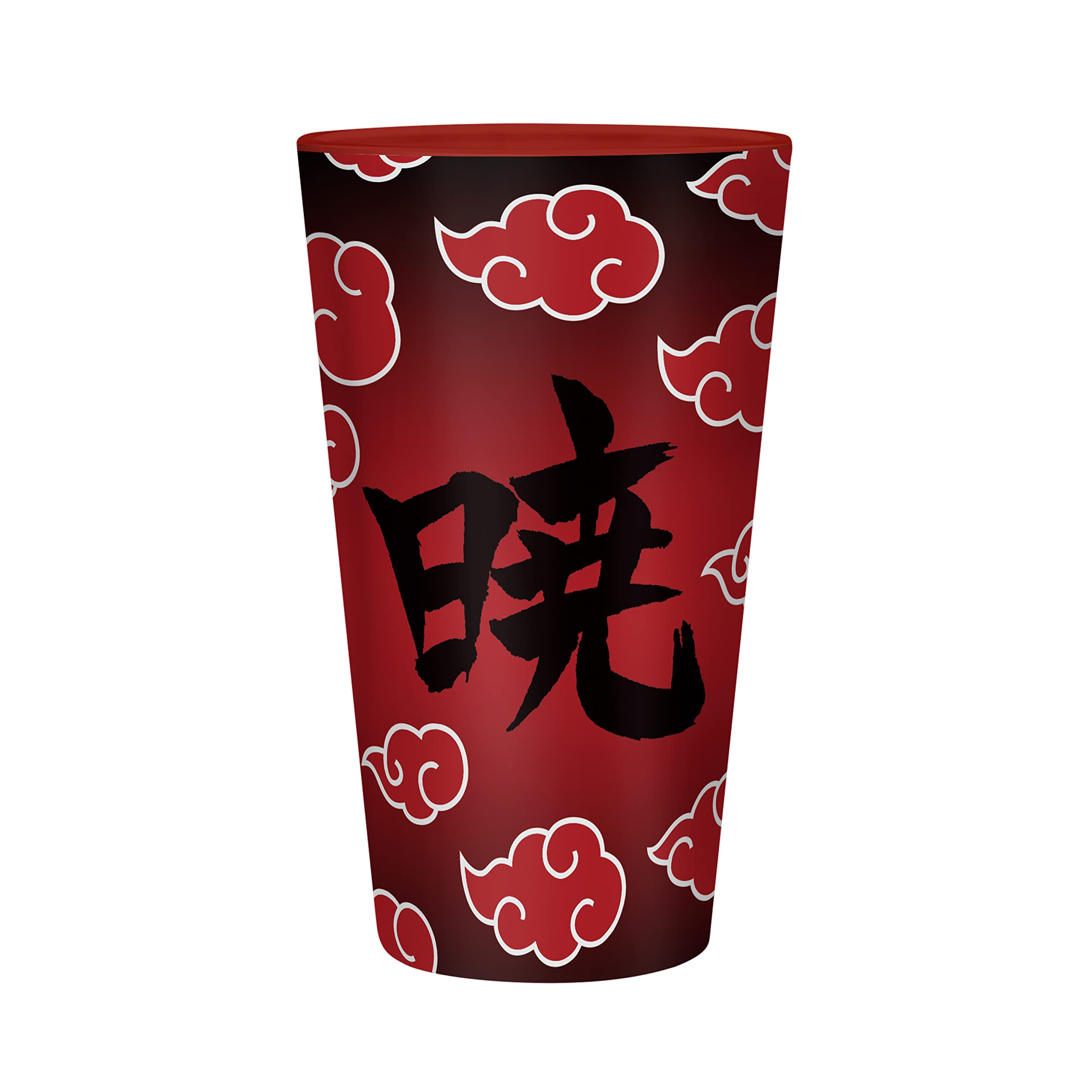 ABYSTYLE Naruto Akatsuki 400ml Glass