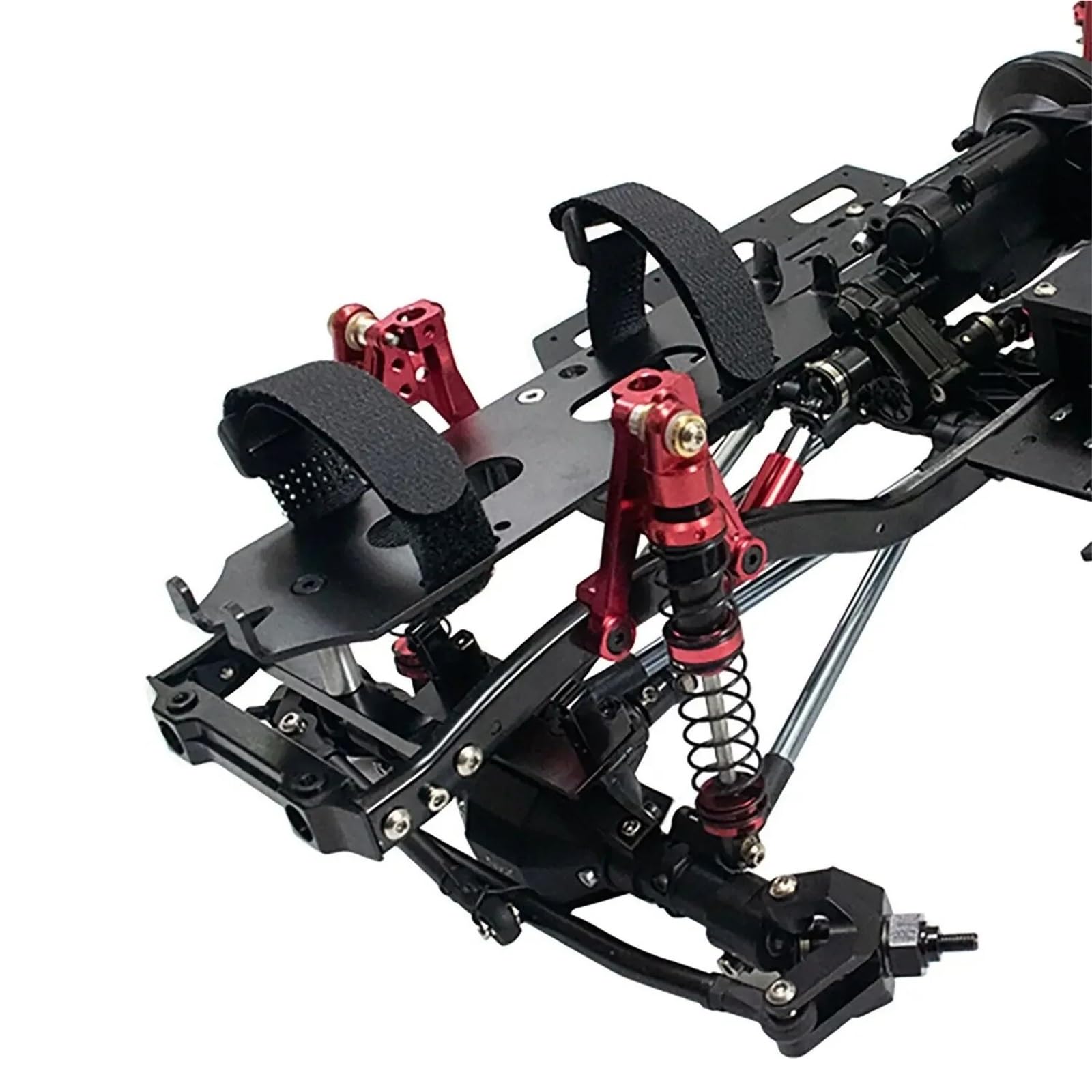 Per Axial Per Scx10 Ii 90046 90047 Per Racing 1/10 Rc Crawler Auto Vassoio In Alluminio Aggiornamenti Parti Accessori Decorativi Ricambi Modellini RC