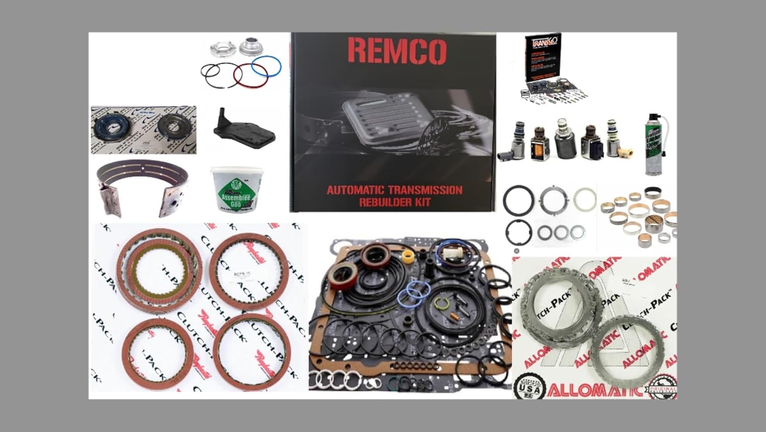 gm 4l65e (2004-up) transmission rebuilt kit deluxe high performance Automatic transmission