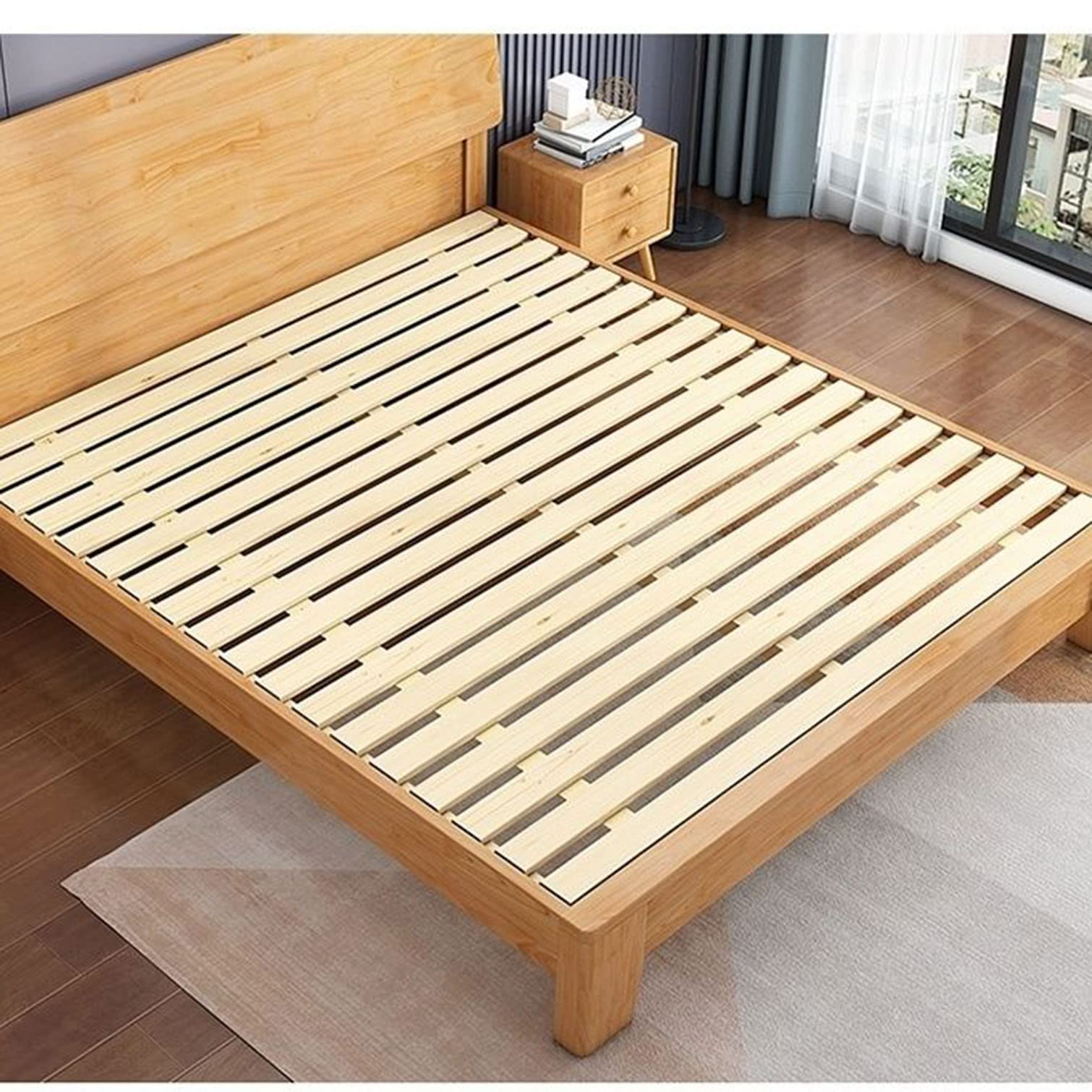 Listwy ramy łóżka z litego drewna sosnowego dla dodatkowego wsparcia, niestandardowy rozmiar (61 x 190 cm), składana deska podtrzymująca materac z nylonową tkaniną, akcesoria do sypialni do łóżek