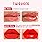Ruby Kisses Broadway Vita-Lip Tinted Lip Gloss (6 Pack) Ultra-Hydrating, Nourishing, Soothing Formula with Vitamins, High-Shine Non-Sticky Lip Balm with Rosehip+Coconut Oil, Pink & Red Shades