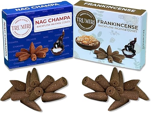 Vista 225 de Paquete combinado de conos de incienso de reflujo – 10 opio + 10 conos de incienso perfumados de cannabis