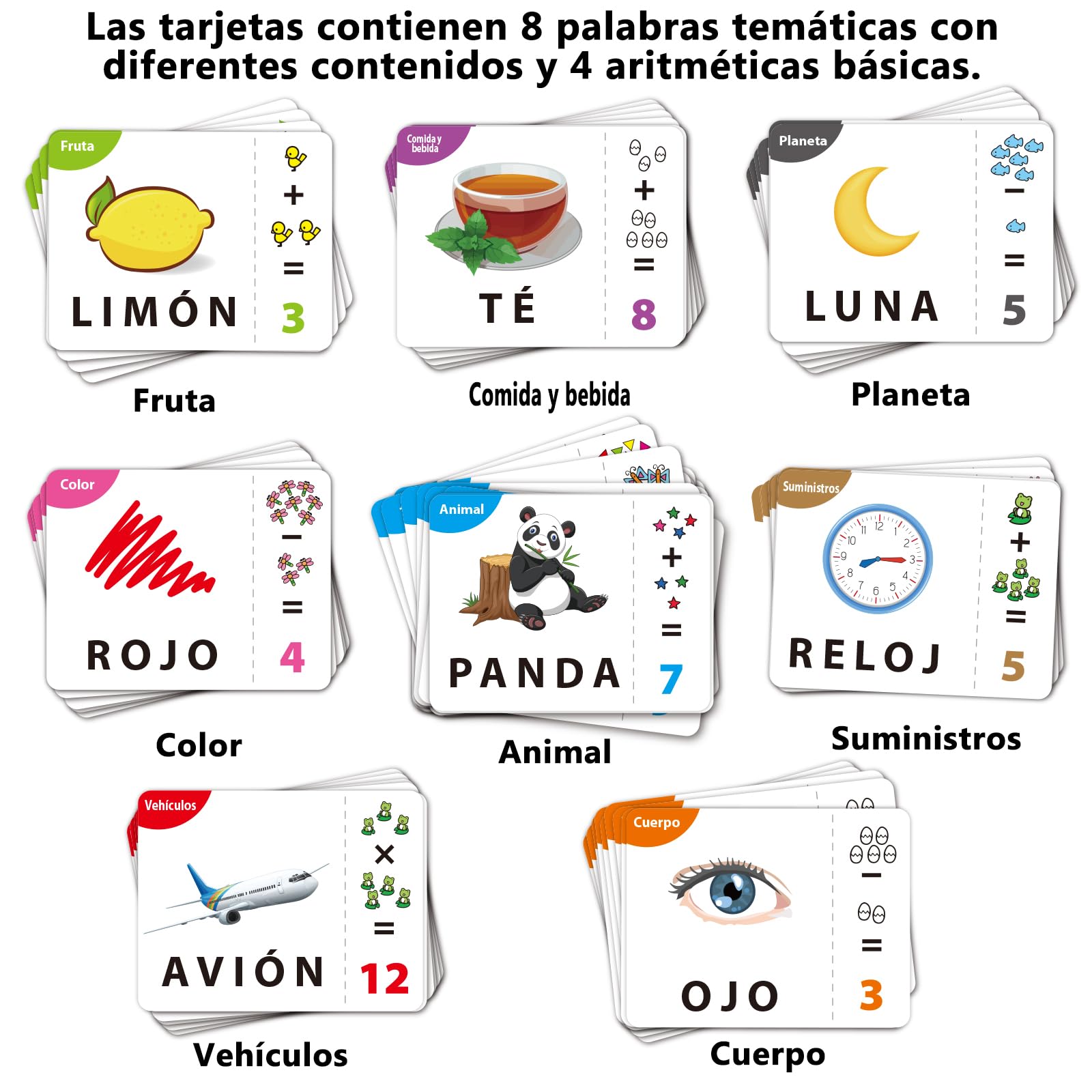 Juguete Aprender 2 en 1 de Juegos de Letras y Números para la Educación Temprana de los Niños Regalo Ideal para Niñas y Niños de 3+ Años（Español）, BK1831, Azul