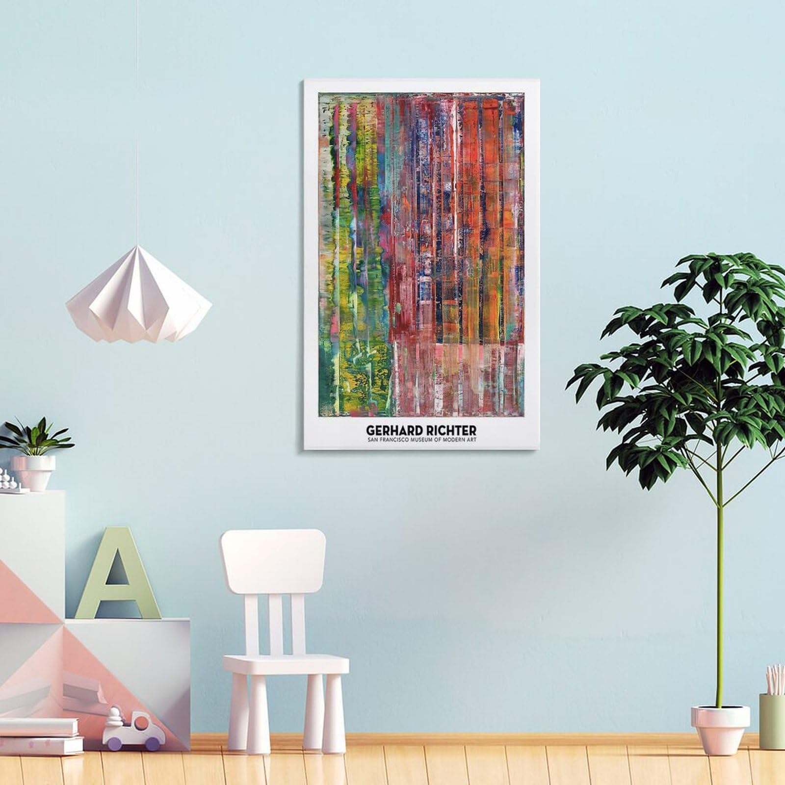 ゲルハルト・リヒター ポスター Amazon.co.jp: ポスター ゲルハルト リヒター Abstract painting