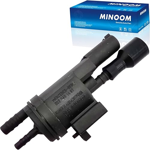 MINOOM A0025401497 Válvula de purga de cartucho de vapor Válvula electromagnética de vacío Interruptor de válvula electromagnética compatible con