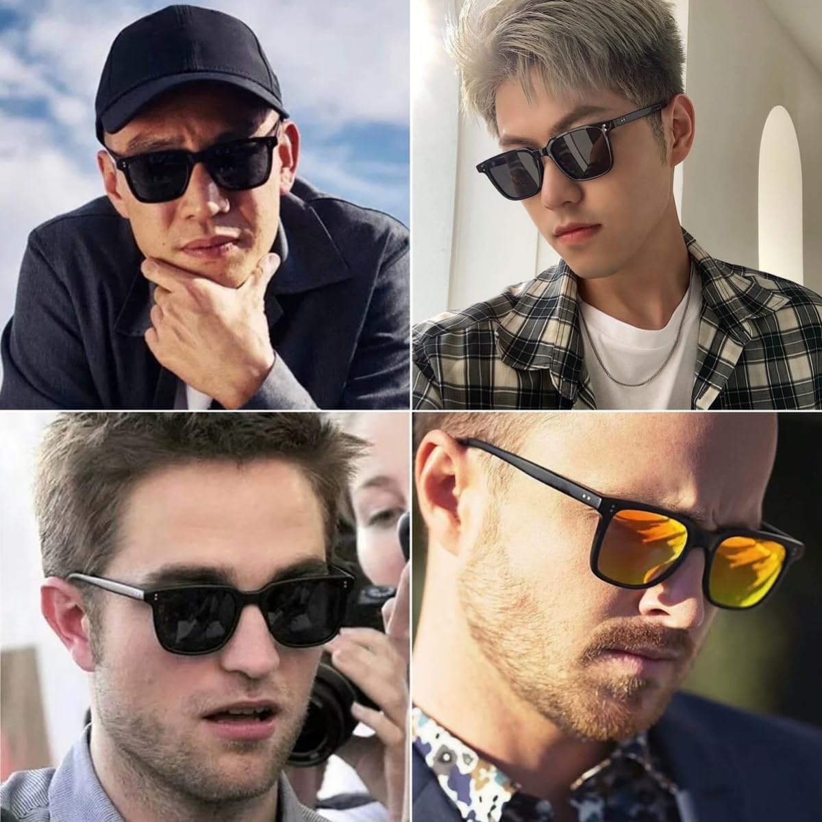 NIDOVIX Polarized Square Sunglasses for Women Men Vintage Fashion Classic Square Sun Glasses UV400 Protection Shades - Image 4