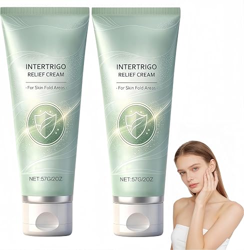 Intertrigo Cream, Intertrigo Relief Cream for Skin Fold Care & Chafing Support C