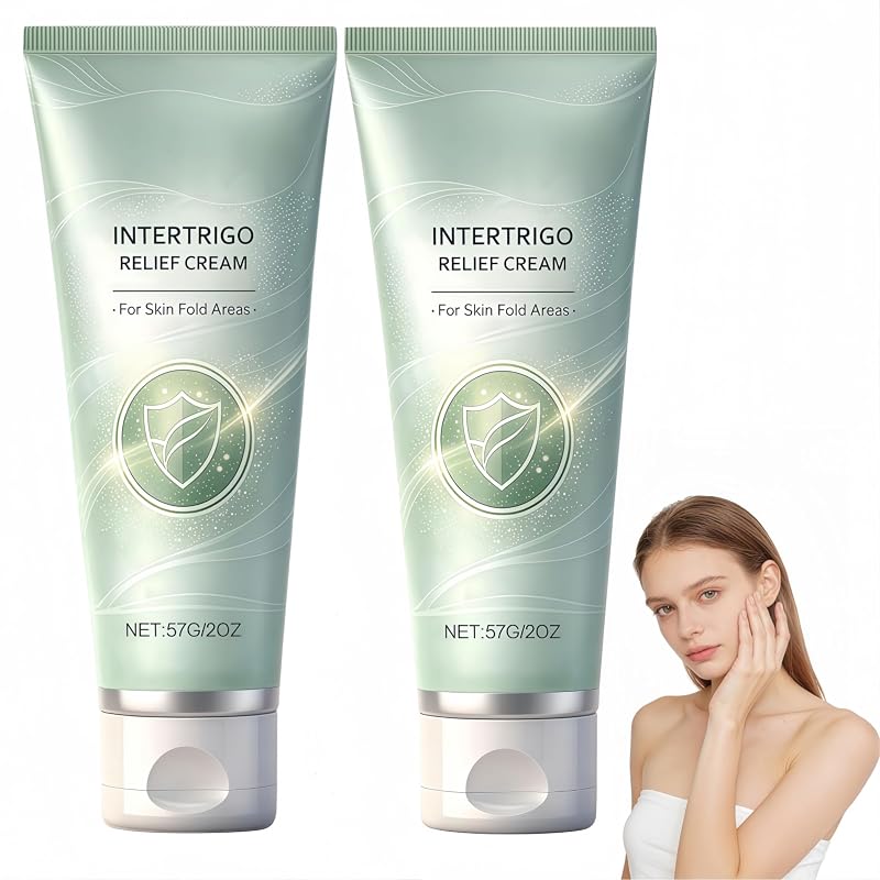 Creme para cuidados das dobras da pele Generic com óxido de zinco e ácido undecilênico, Pacote com 2