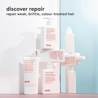 EVO Mane Attention Protein Treatment for Color-Treated Hair - Repairs, Strengthens & Moisturizes Weak Hair