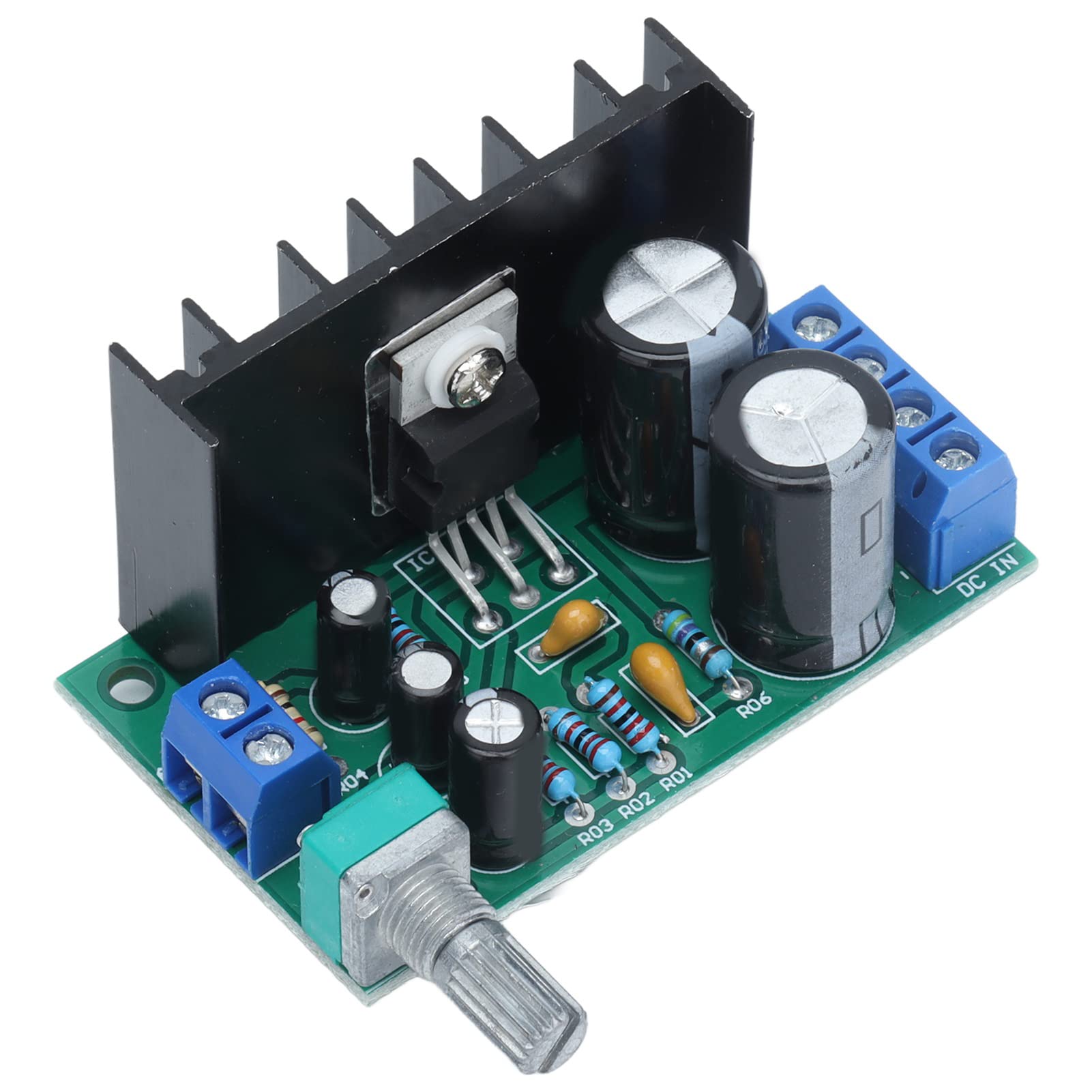 Mono Amplifier Module Sound Speaker Single Channel AMP Module 1 Channel Power Amplification Board 5W‑120W for Audio Devices 12V-24V