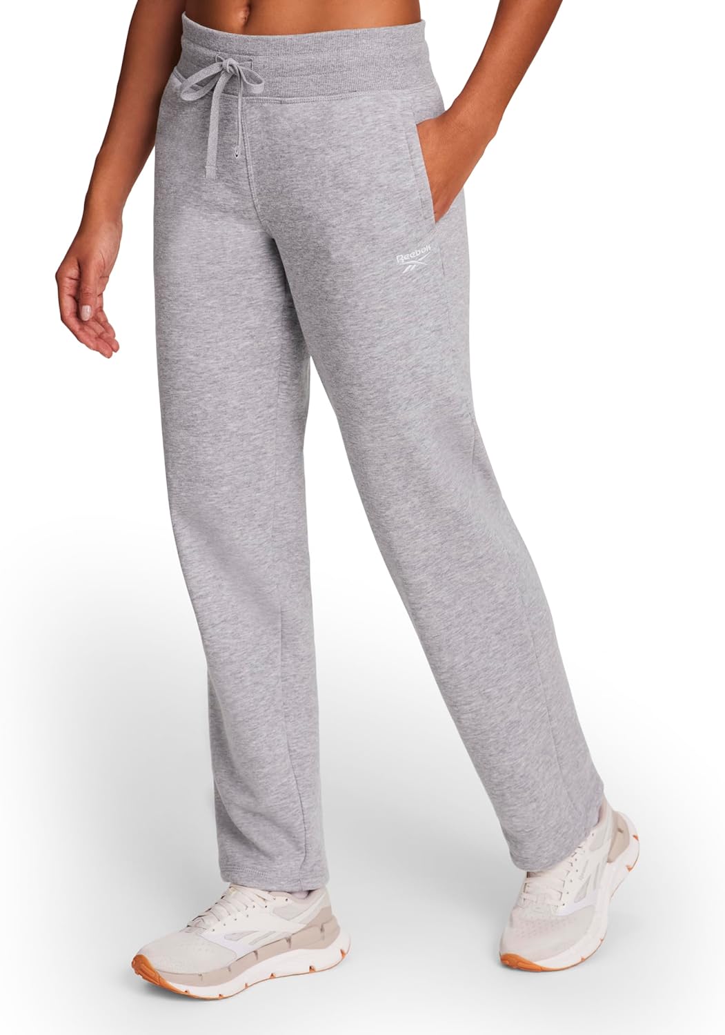 Reebok Womens Cozy Classic Sweatpant, Standard Fit, 30” Inseam, Midweight Cotton-Poly Fleece Fabric - Image 2
