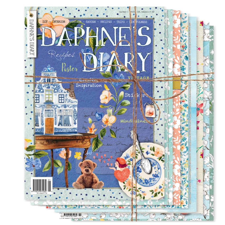Magazine de style de vie Daphne's Diary 2025 : le coffret cadeau créatif idéal
